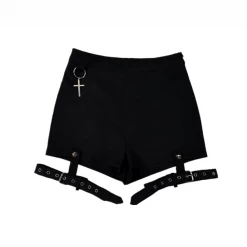 Unzzy HOT SALE Dark Punk Short Pants KF90167