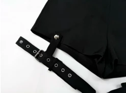 Unzzy HOT SALE Dark Punk Short Pants KF90167