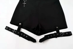 Unzzy HOT SALE Dark Punk Short Pants KF90167