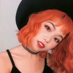 Unzzy Punk Orange Wig KF90170 HOT SALE 14 Unzzy Punk Orange Wig KF90170 HOT SALE