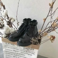 Unzzy HOT SALE Ulzzang Martin Boots KF90258