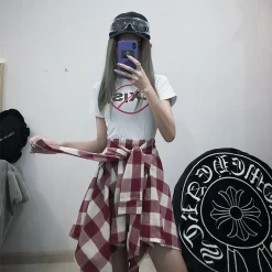 Unzzy Ulzzang Irregular Skirt KF90278 12 Unzzy Ulzzang Irregular Skirt KF90278