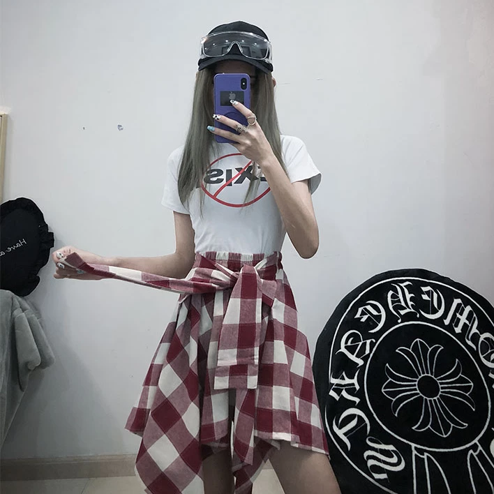 Unzzy Ulzzang Irregular Skirt KF90278 3 Unzzy Ulzzang Irregular Skirt KF90278