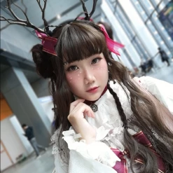 Unzzy Wig Hair Bag Decoration KF90771