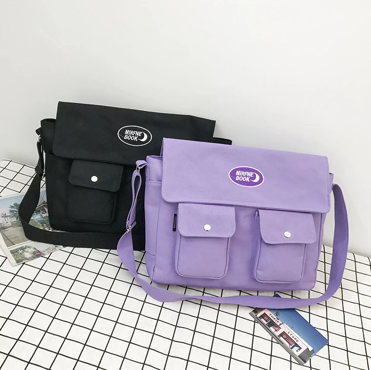 Unzzy HOT SALE Pastel Canvas Crossbody Bag KF908056 6 Unzzy HOT SALE Pastel Canvas Crossbody Bag KF908056