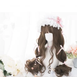 Unzzy HOT SALE Harajuku Long Roll Wig KF9267