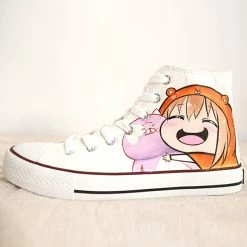 Unzzy Himouto! Umaru-chan Hand-painted Shoes KF7017 HOT SALE