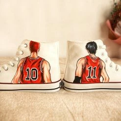 Unzzy HOT SALE Slam Dunk Handmade Painting Shoes KF7012