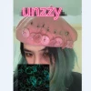 Unzzy HOT SALE Pink Buttoned Beret KF9388