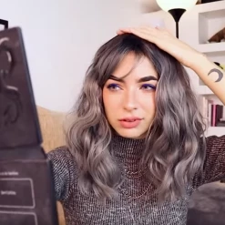 Unzzy Fashion Long Roll Wig KF90095 18 Unzzy Fashion Long Roll Wig KF90095