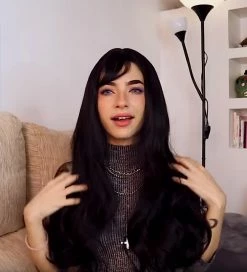 Unzzy HOT SALE Harajuku Long Roll Wig KF90119