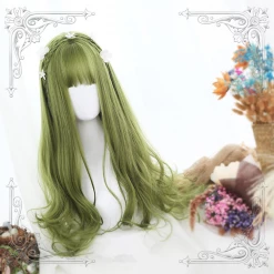 Unzzy Green Big Wave Wig KF90447 HOT SALE 15 Unzzy Green Big Wave Wig KF90447 HOT SALE