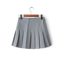 Unzzy High Waist Pleated Skirt KF50047