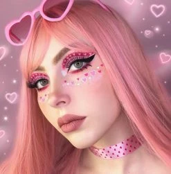 Unzzy HOT SALE Pink Wig KF81023