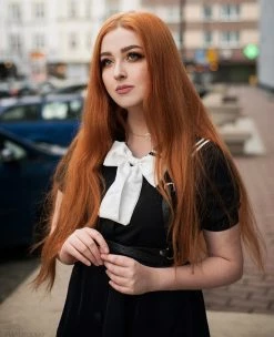 Unzzy HOT SALE Navy Black Dress KF9351