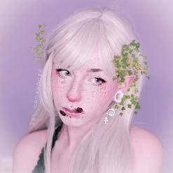 Unzzy HOT SALE Gradient Gray Micro-volume Wig KF80056