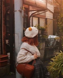 Unzzy Poached Egg Beret KF9273