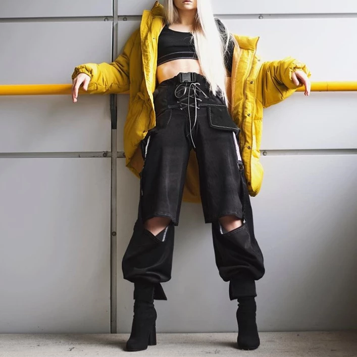 Unzzy Irregular Casual Overalls KF81171 HOT SALE 1 Unzzy Irregular Casual Overalls KF81171 HOT SALE