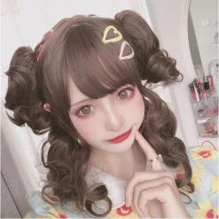 Unzzy HOT SALE Short Roll Wig KF81190