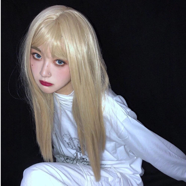 Unzzy HOT SALE Long Straight Blond Wig KF81216 5 Unzzy HOT SALE Long Straight Blond Wig KF81216