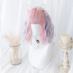 Unzzy HOT SALE Harajuku Short Roll Wig KF81231