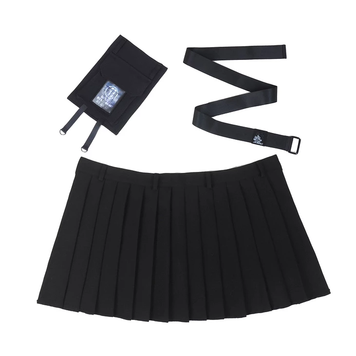 Unzzy Ulzzang Pleated Skirt (without Shirt) KF81278 HOT SALE 5 Unzzy Ulzzang Pleated Skirt (without Shirt) KF81278 HOT SALE