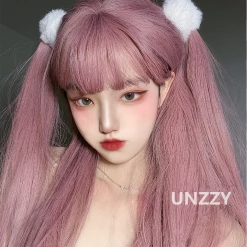 Unzzy Pink Long Straight Wig KF81375 HOT SALE