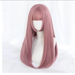 Unzzy Pink Long Straight Wig KF81375 HOT SALE