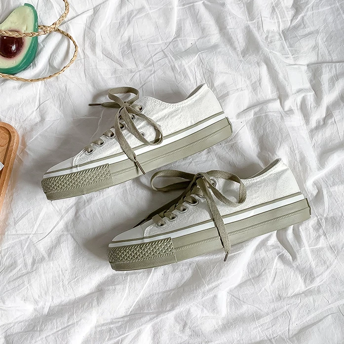 Unzzy Ulzzang Canvas Shoes KF81393 5 Unzzy Ulzzang Canvas Shoes KF81393