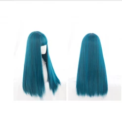 Unzzy HOT SALE Blue Long Straight Wig KF81418