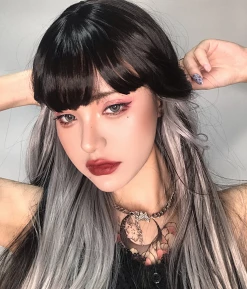 Unzzy HOT SALE Hanging Ear Highlighting Wig KF50015