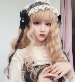 HOT SALE Unzzy Wool Roll Wig KF50019