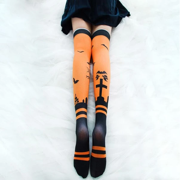Unzzy HOT SALE Halloween Series Socks KF81581 4 Unzzy HOT SALE Halloween Series Socks KF81581