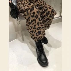 Unzzy HOT SALE Chic Leopard Pants KF81614