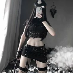 Unzzy Policewoman Uniform Set KF81640 HOT SALE
