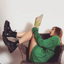 Unzzy Ulzzang Martin Boots KF81698 10 Unzzy Ulzzang Martin Boots KF81698