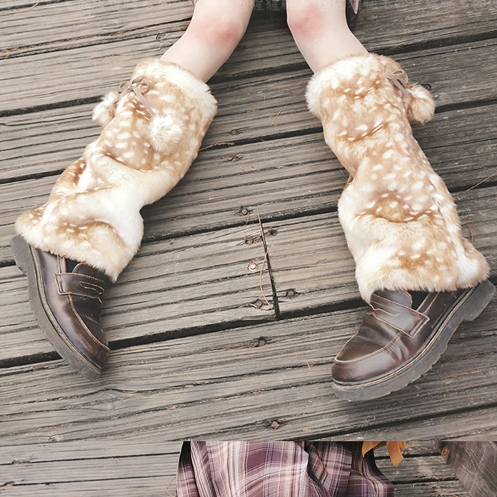 Unzzy Fawn Pattern Leg Cover KF81715 HOT SALE 4 Unzzy Fawn Pattern Leg Cover KF81715 HOT SALE