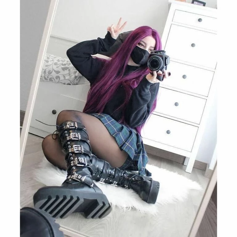 Unzzy High Waist Plaid Skirt KF23732 HOT SALE 1 Unzzy High Waist Plaid Skirt KF23732 HOT SALE