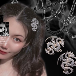 Unzzy Dark Dragon Hairpin KF81897