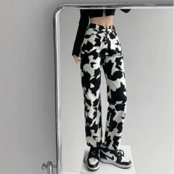 Unzzy HOT SALE Ulzzang Cow Pants KF81927