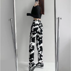 Unzzy HOT SALE Ulzzang Cow Pants KF81927