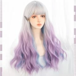 Unzzy HOT SALE Long Curly Gradient Wig KF82007