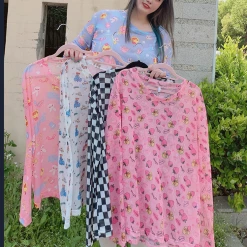 Unzzy HOT SALE Sunscreen Mesh T-shirt KF82021