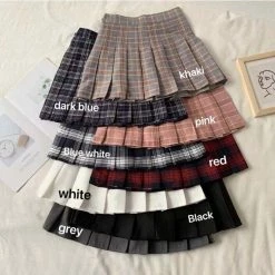 Unzzy JK Pleated Skirt KF82085 HOT SALE