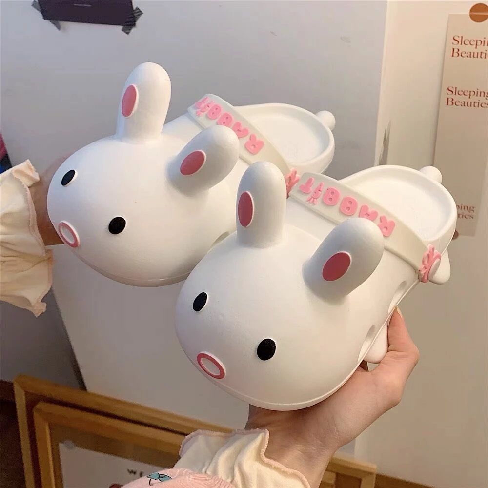 Unzzy HOT SALE Cute Bunny Slippers KF82170 1 Unzzy HOT SALE Cute Bunny Slippers KF82170
