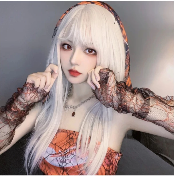 Unzzy LOLITA Long STRAIGHT WIG KF82285 3 Unzzy LOLITA Long STRAIGHT WIG KF82285