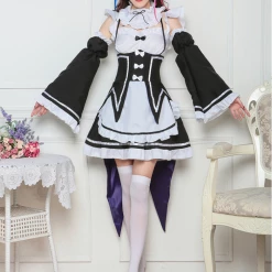 Unzzy Ramrem Anime Costume KF82304(4 Pieces) 11 Unzzy Ramrem Anime Costume KF82304(4 Pieces)