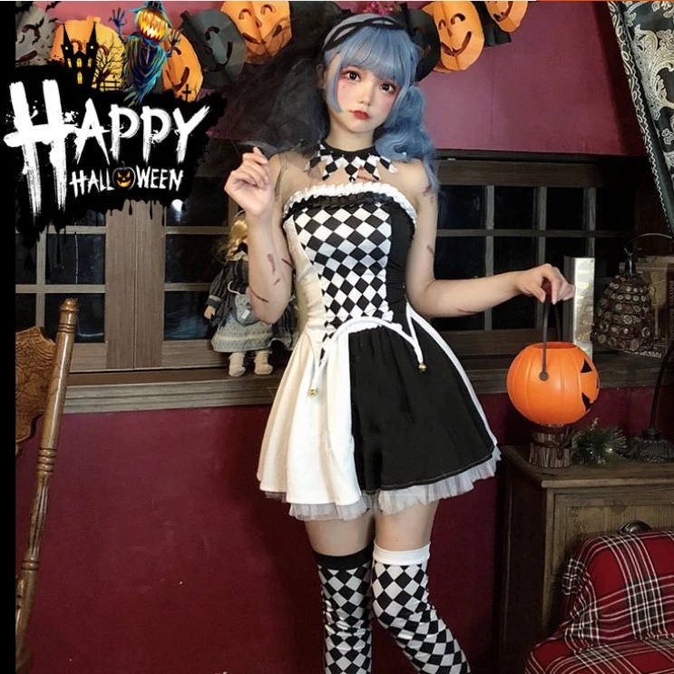 Unzzy HOT SALE Halloween Strapless Dresses (4 Piece Set) KF82307 5 Unzzy HOT SALE Halloween Strapless Dresses (4 Piece Set) KF82307