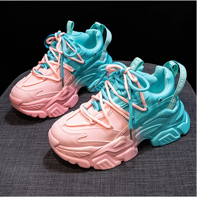 Unzzy HOT SALE Ulzzang Color Block Casual Shoes KF82324 5 Unzzy HOT SALE Ulzzang Color Block Casual Shoes KF82324