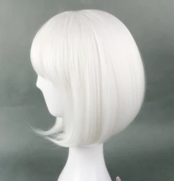 Unzzy HOT SALE COSPLAY White Short Wig KF82352